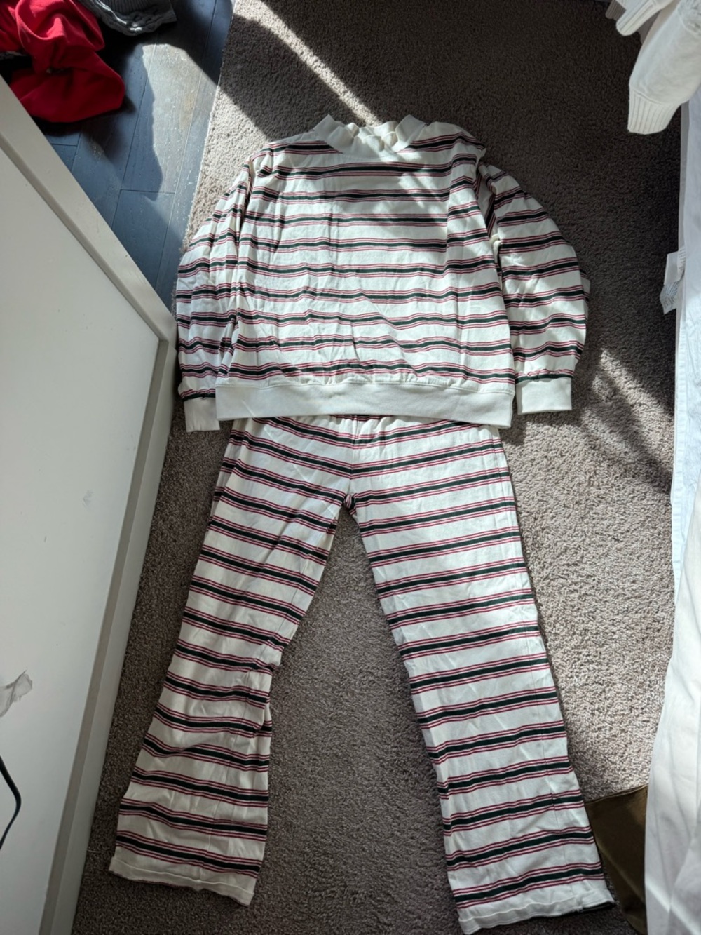 Striped Women’s Lounge Set